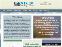 Tablet Screenshot of newantiochcoc.net